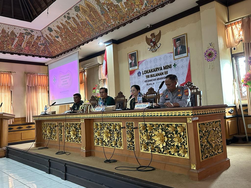 MINILOKARYA LINTAS SEKTOR KECAMATAN ABIANSEMAL